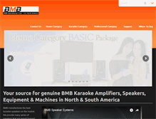 Tablet Screenshot of bmb-us.com